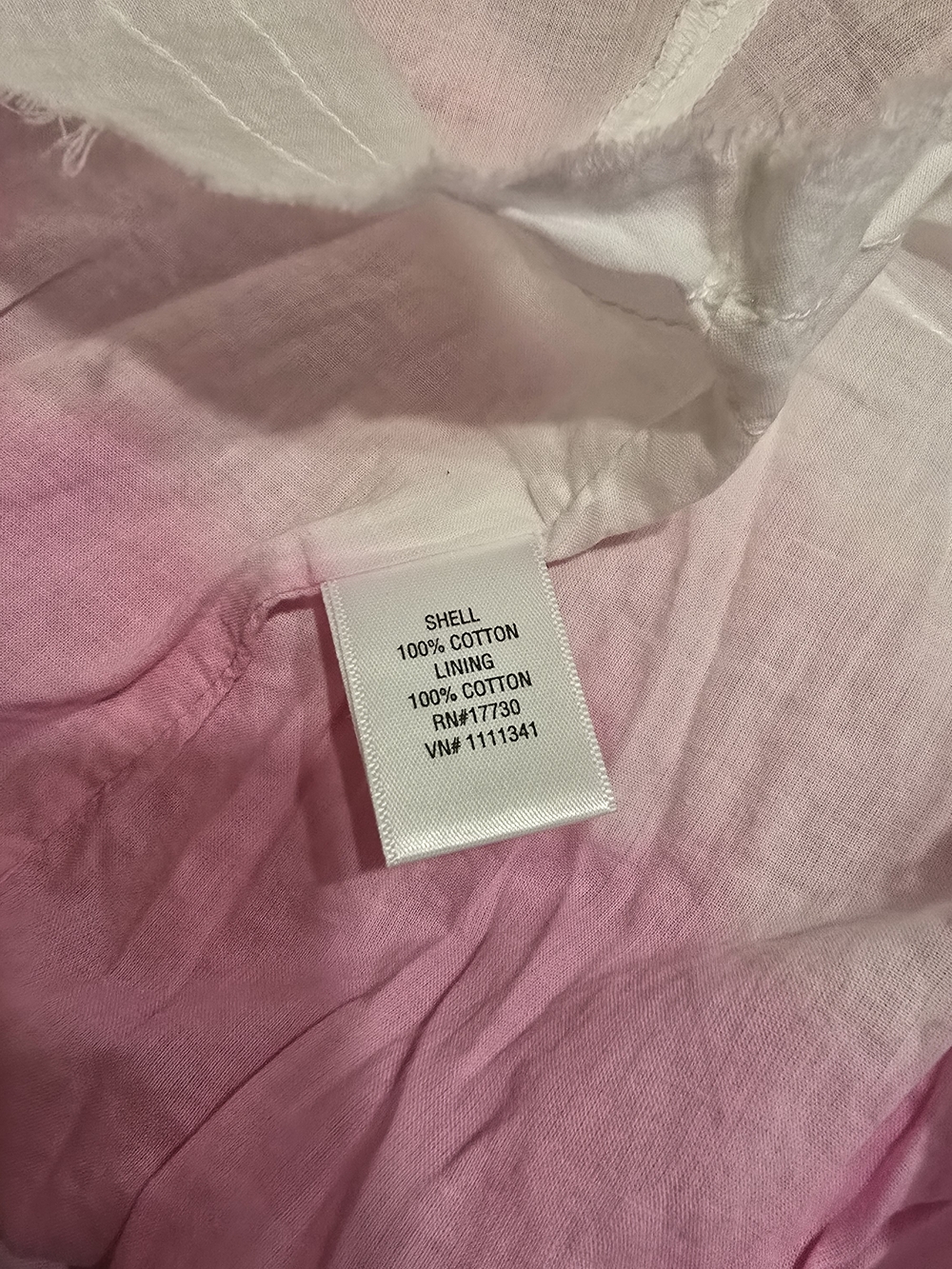 Converse Pink Ombre Tie-Back Midi Dress - Picture 3 of 3